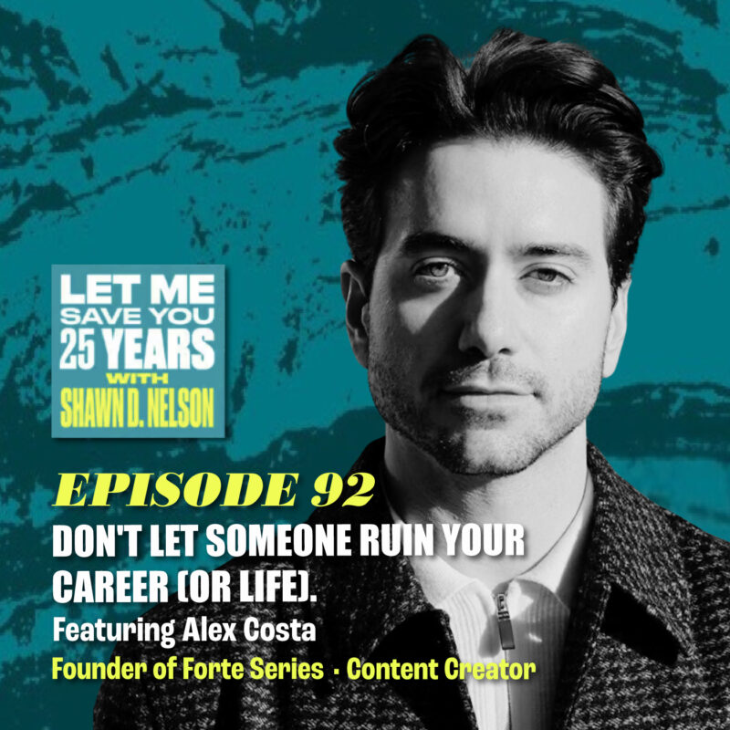 The Advantage No One Talks About: Not Knowing | (Feat. Alex Costa | Founder of Forte Series)